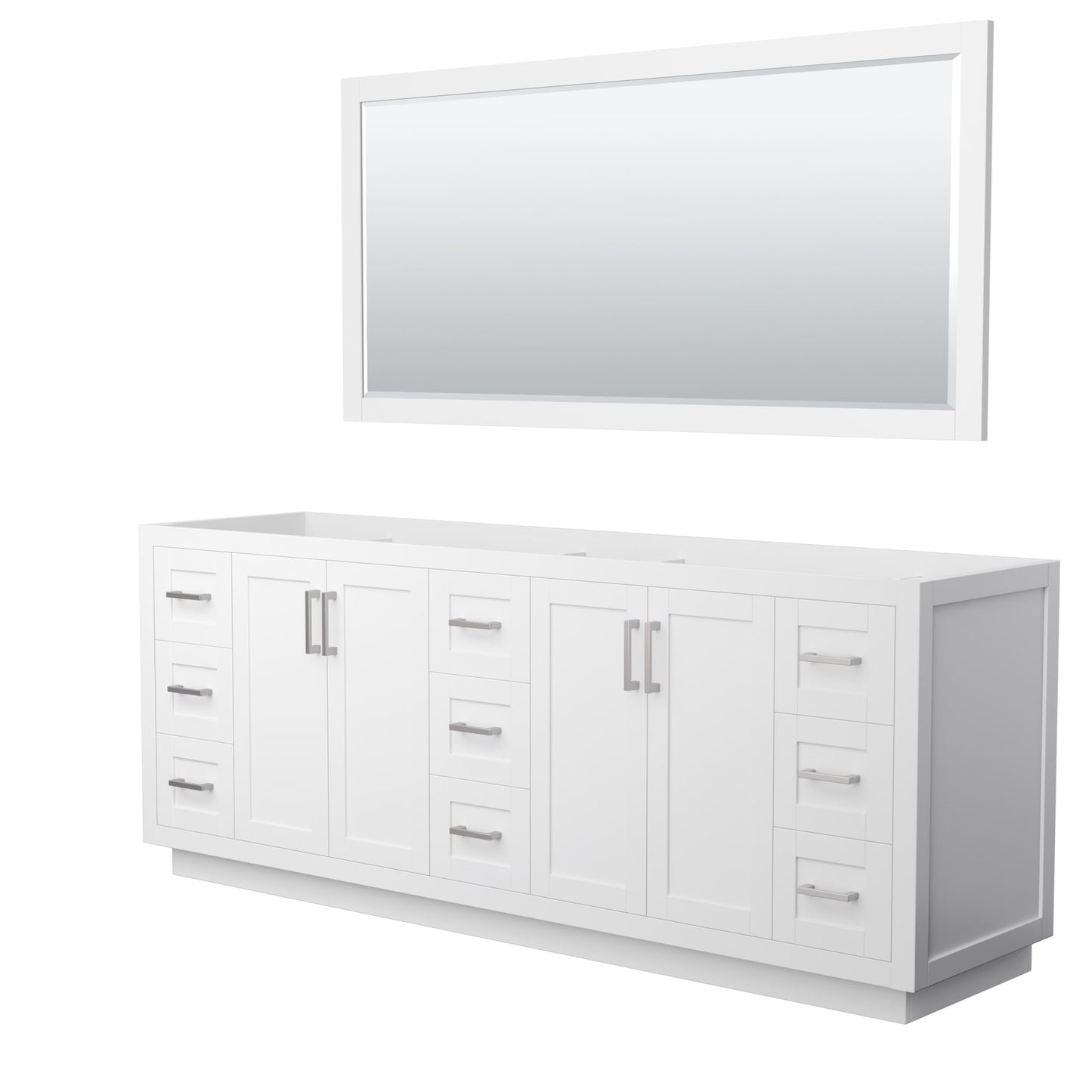 Miranda Bathroom Vanity Cabinet 84 inch Double Sink