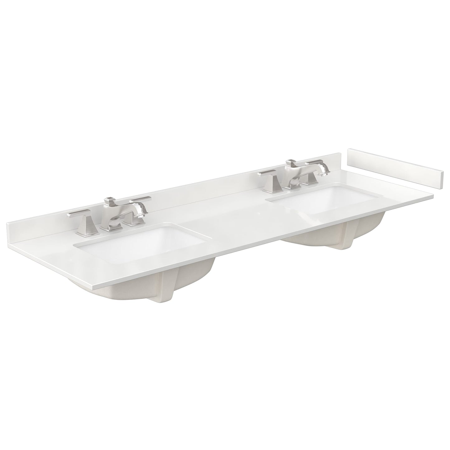 Countertop with Undermount Sink 66 inch 3-hole