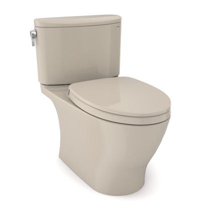 Nexus 1G Two-Piece Elongated 1.0 Gpf Universal Height Toilet With Ss124 Softclose Seat, Washlet+ Ready