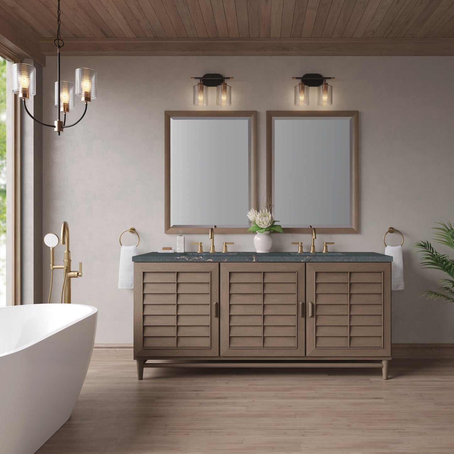 Portland 72" Double Vanity