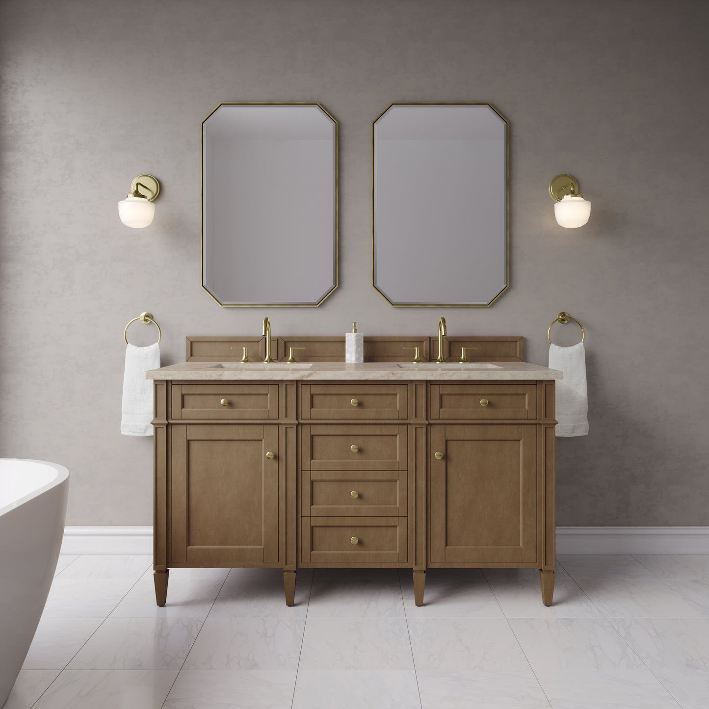 Brittany 60" Double Vanity