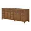 Custom image for Toasted Walnut with Brushed Nickel Trim / No Mirror