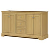 Custom image for Honey Oak with Polished Chrome Trim / No Mirror