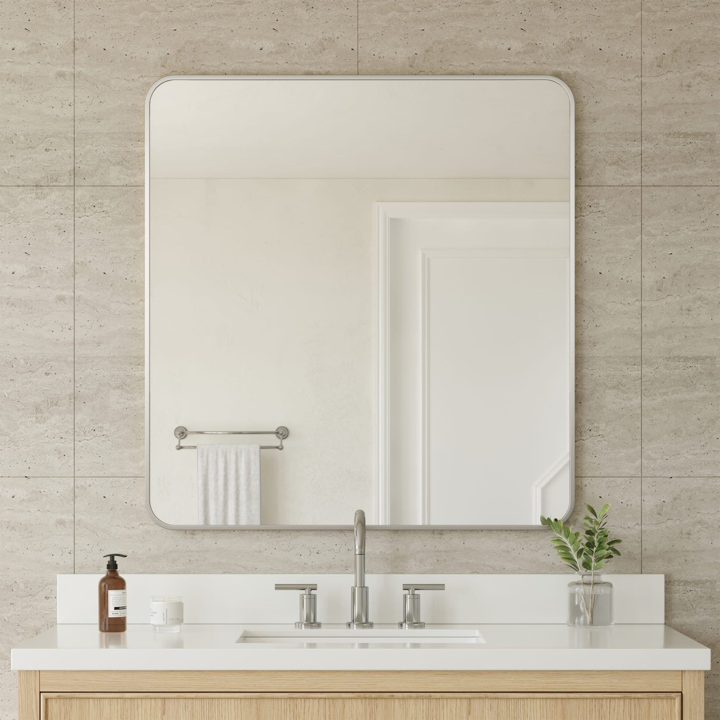 Hudson Bathroom Mirror 34 inch