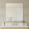 Custom image for Brushed Nickel / 34 x 36 / Rounded-corner rectangle