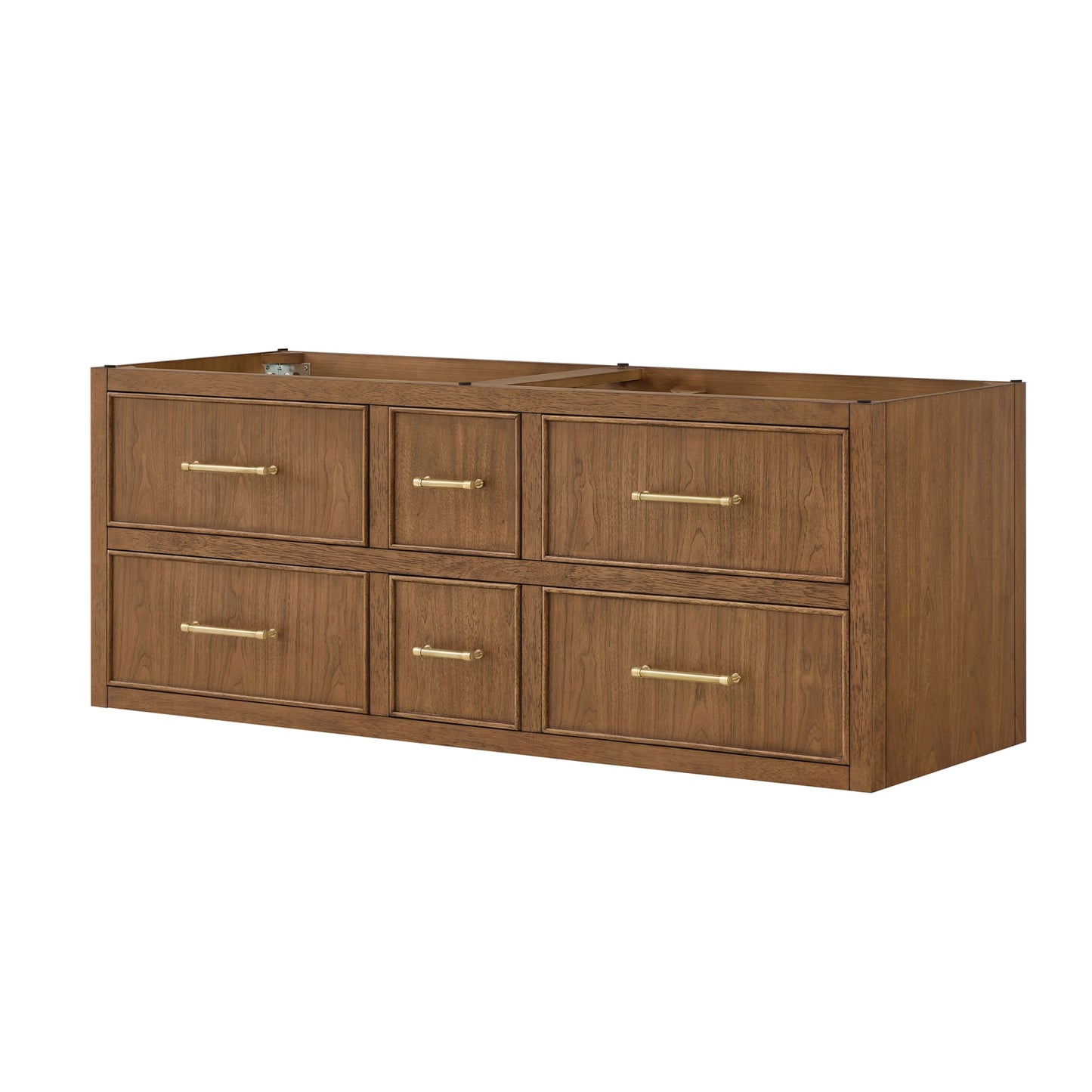 Isola WM Wall Mounted Bathroom Vanity Cabinet 60 inch Double Sink