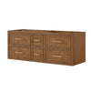 Custom image for Toasted Walnut with Satin Bronze Trim / No Mirror