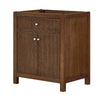 Custom image for Dark Walnut with Brushed Nickel Trim / No Mirror
