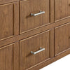 Custom image for Toasted Walnut with Brushed Nickel Trim / Giotto Quartz / No Mirror