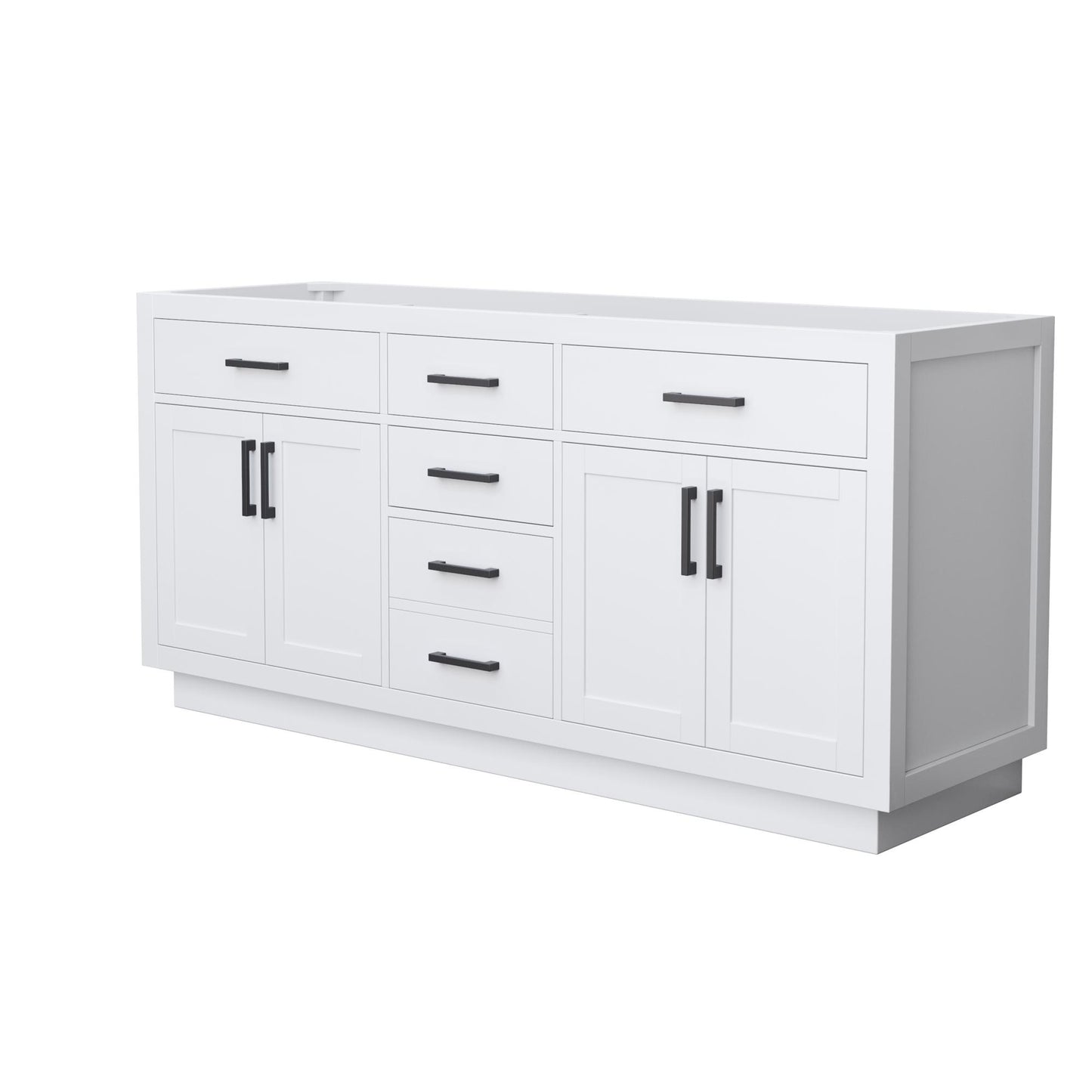 Beckett TK Bathroom Vanity Cabinet 72 inch Double Sink