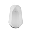 Custom image for White with Shiny White Trim and Polished Chrome Faucet / 67