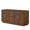 Custom image for Dark Oak with Brushed Nickel Trim / No Mirror