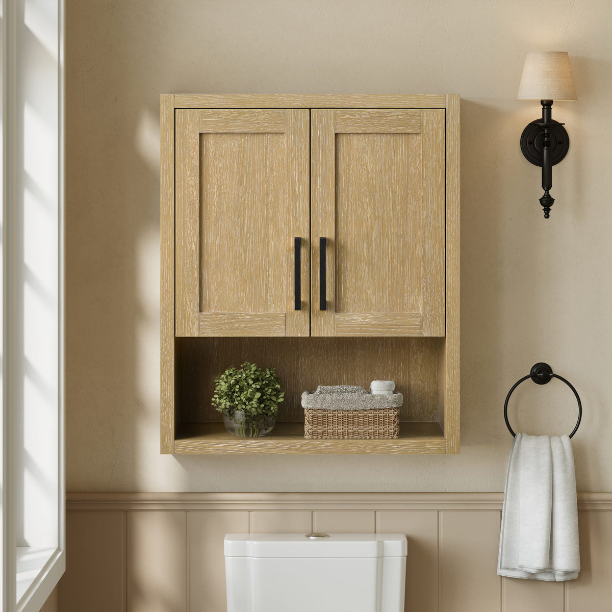 Beckett Over the Toilet Storage Wall Cabinet