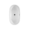 Custom image for White with Matte Black Trim / 55