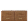 Custom image for Toasted Walnut with Satin Bronze Trim / No Mirror