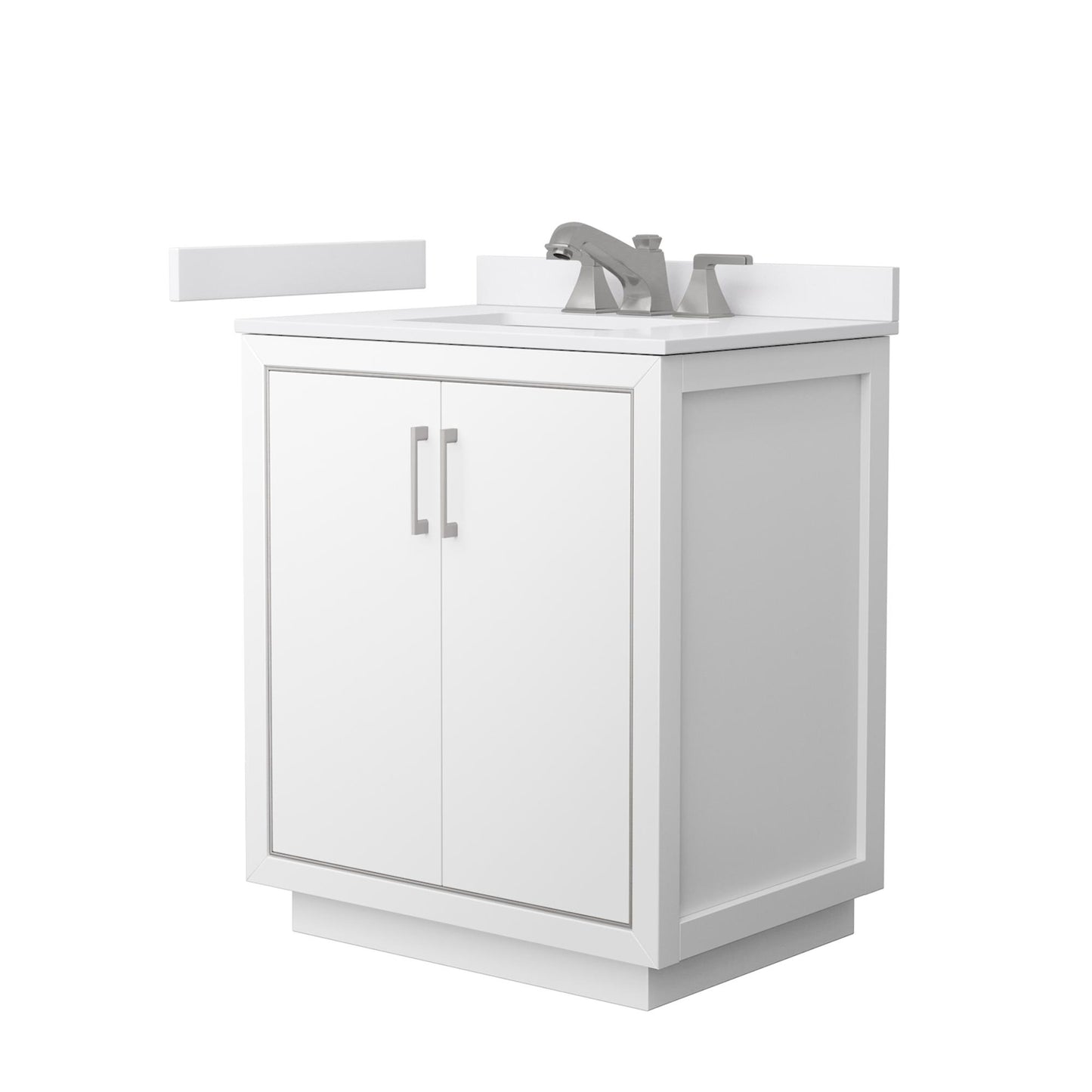 Icon Bathroom Vanity with Countertop 30 inch Single Sink 3-hole Faucet Setup
