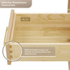 Custom image for Rift Oak with Matte Black Trim / Giotto Quartz / No Mirror