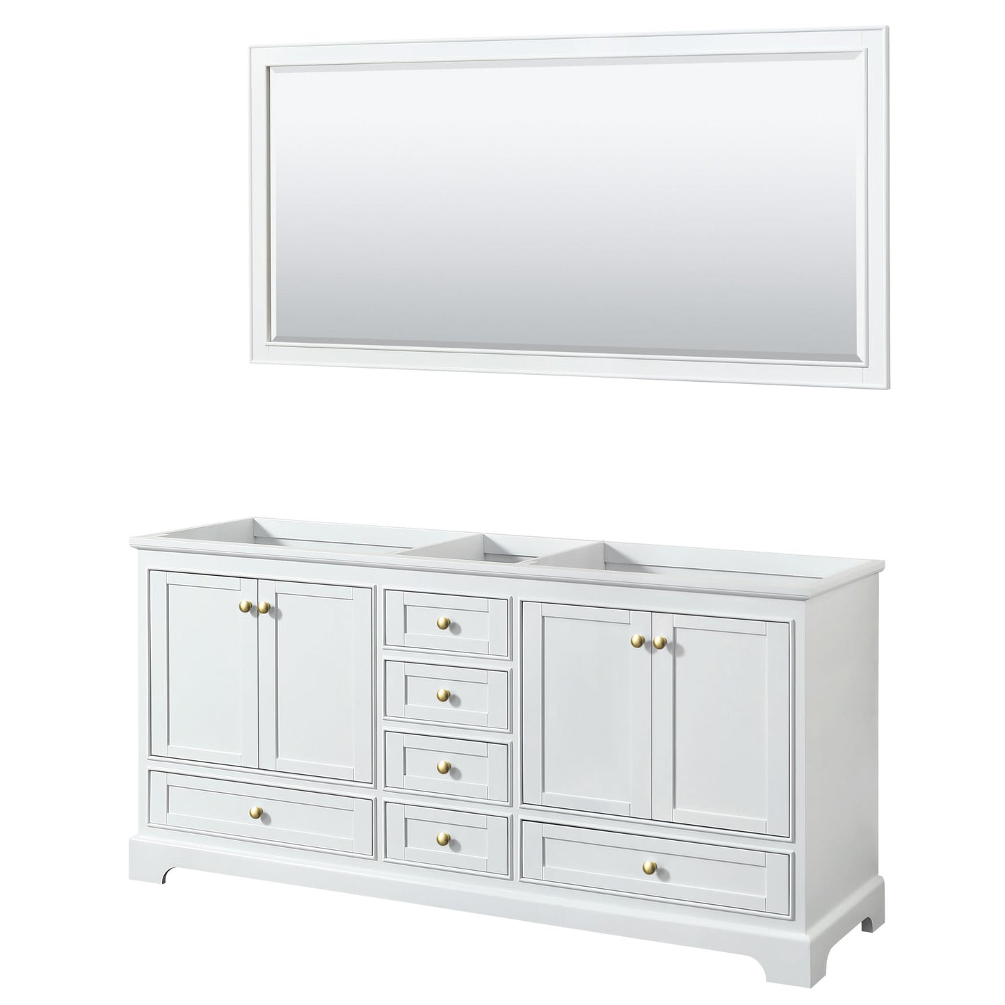 Deborah Bathroom Vanity Cabinet 72 inch Double Sink