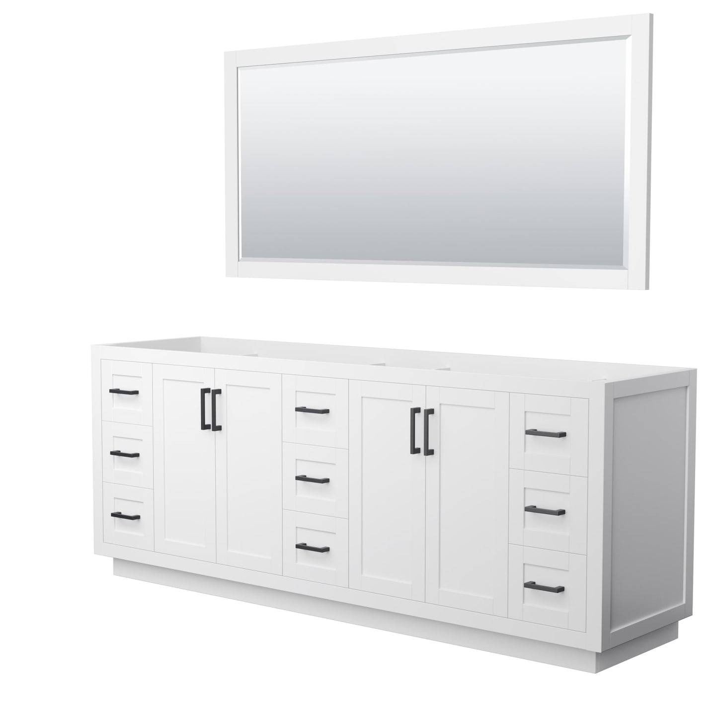 Miranda Bathroom Vanity Cabinet 84 inch Double Sink