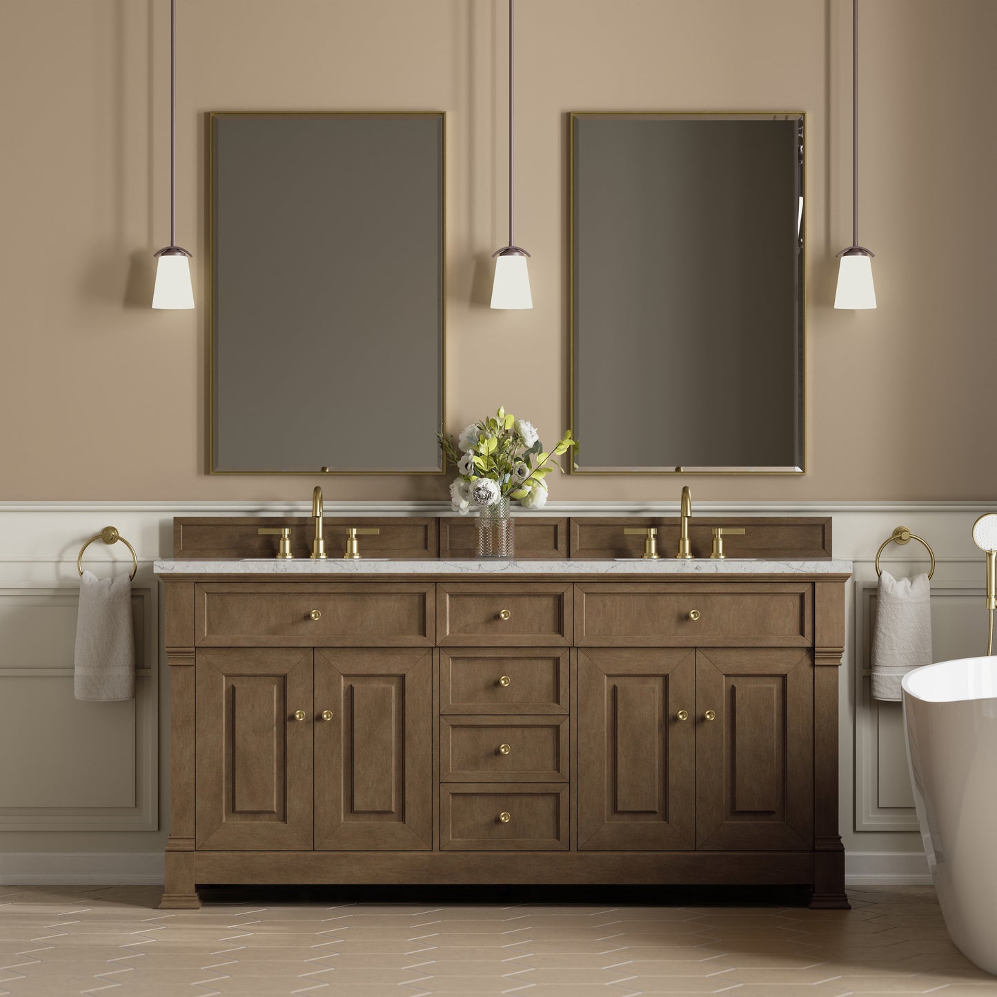Brookfield 72" Double Vanity