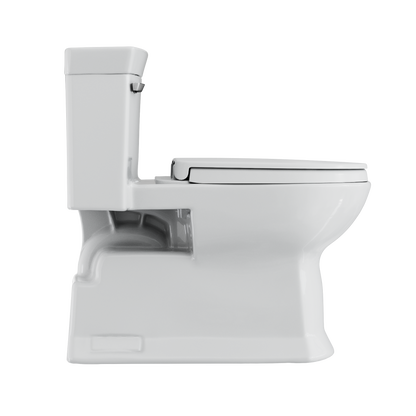 Soiree One Piece Elongated 1.28 GPF Universal Height Skirted Toilet with CeFiONtect
