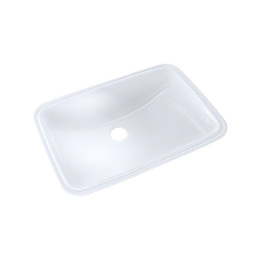 Toto 19" X 12-3/8" Rectangular Undermount Bathroom Sink With Cefiontect
