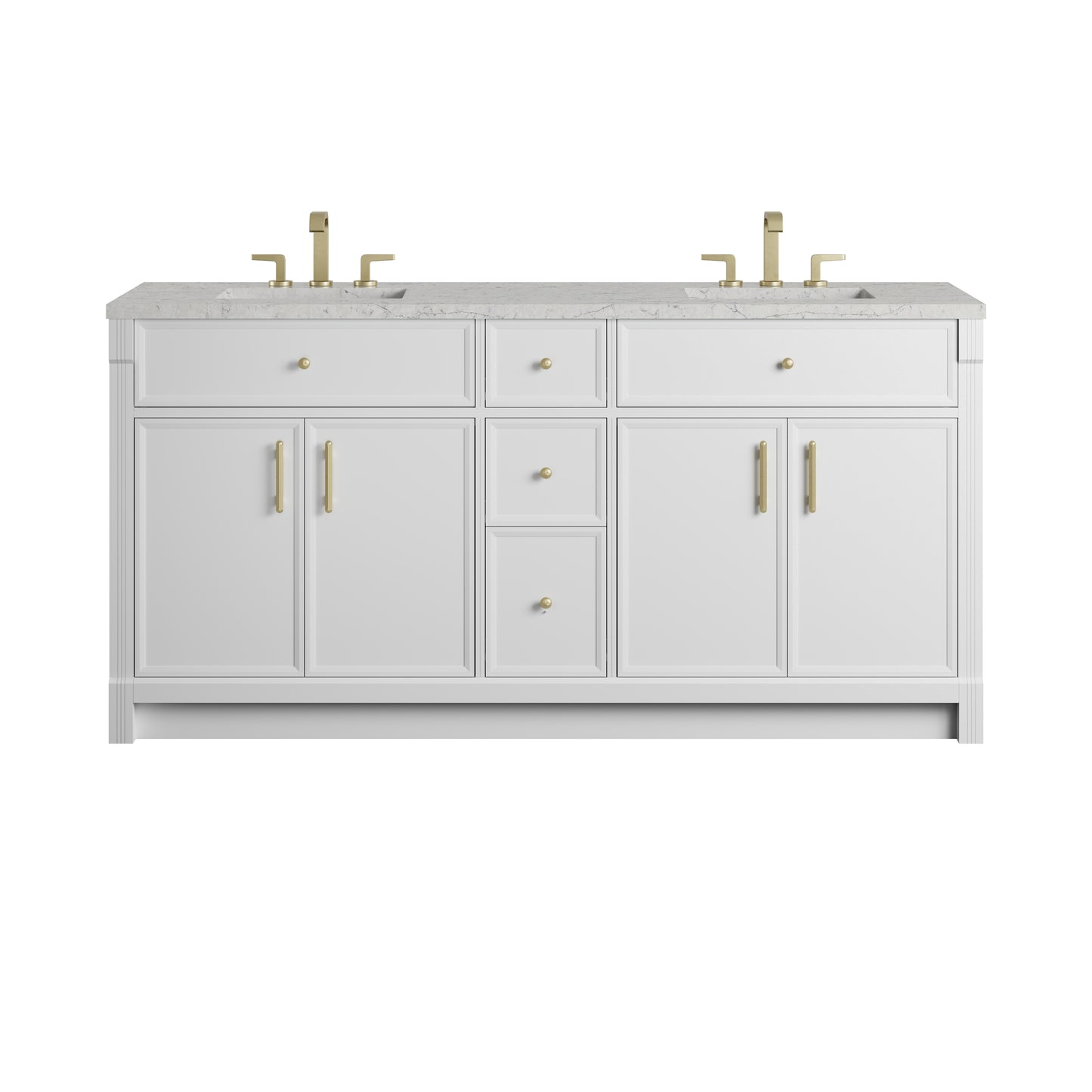 Bellshire 72" Double Vanity