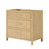 Custom image for Scandinavian Oak with Brushed Nickel Trim / No Mirror