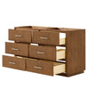 Custom image for Toasted Walnut with Brushed Nickel Trim / No Mirror