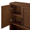 Custom image for Dark Walnut with Matte Black Trim