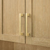 Custom image for Whitewashed Oak with Brushed Gold Trim