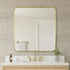 Custom image for Brushed Gold / 34 x 36 / Rounded-corner rectangle