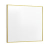 Custom image for Brushed Gold / 48 x 36 / Rectangular