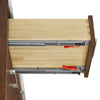 Custom image for Dark Oak with Brushed Nickel Trim / Carrara Cultured Marble / No Mirror