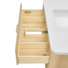 Custom image for Scandinavian Oak with Satin Bronze Trim / No Mirror