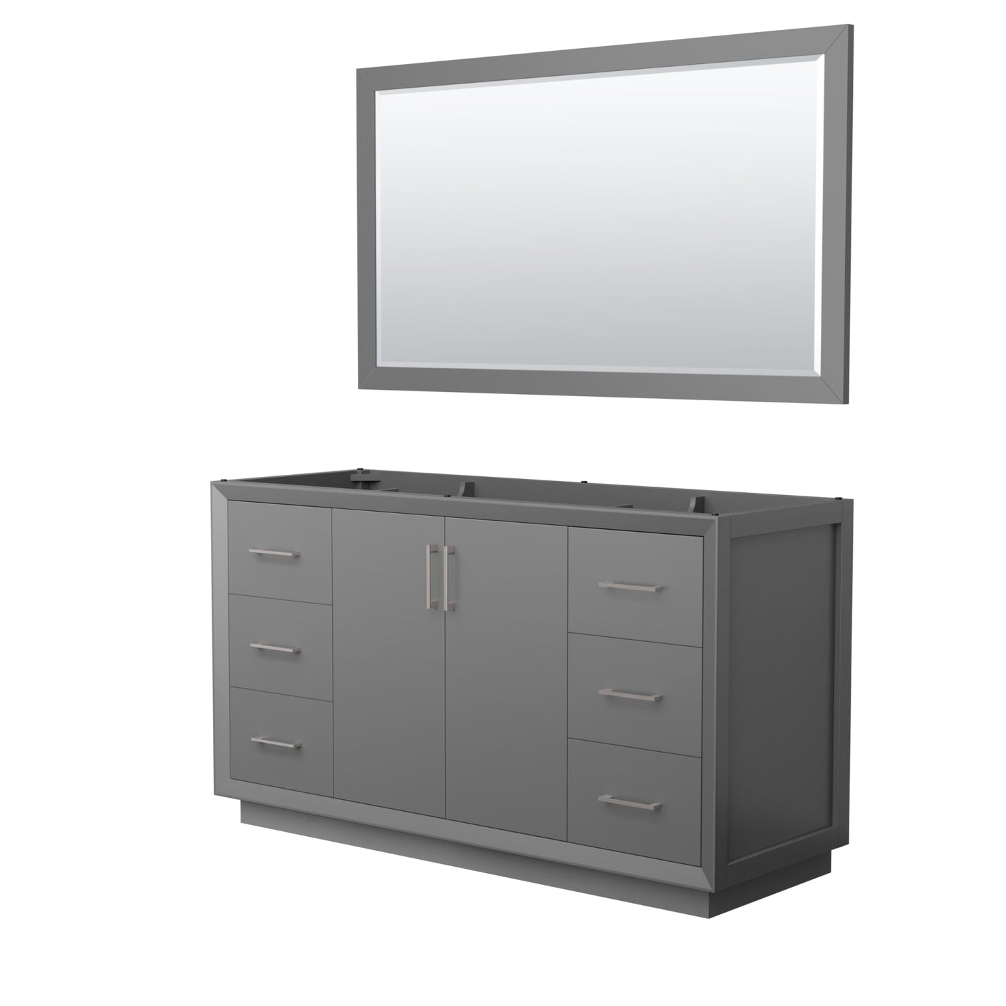 Strada Bathroom Vanity Cabinet 60 inch Single Sink