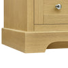 Custom image for Honey Oak with Brushed Gold Trim / No Mirror