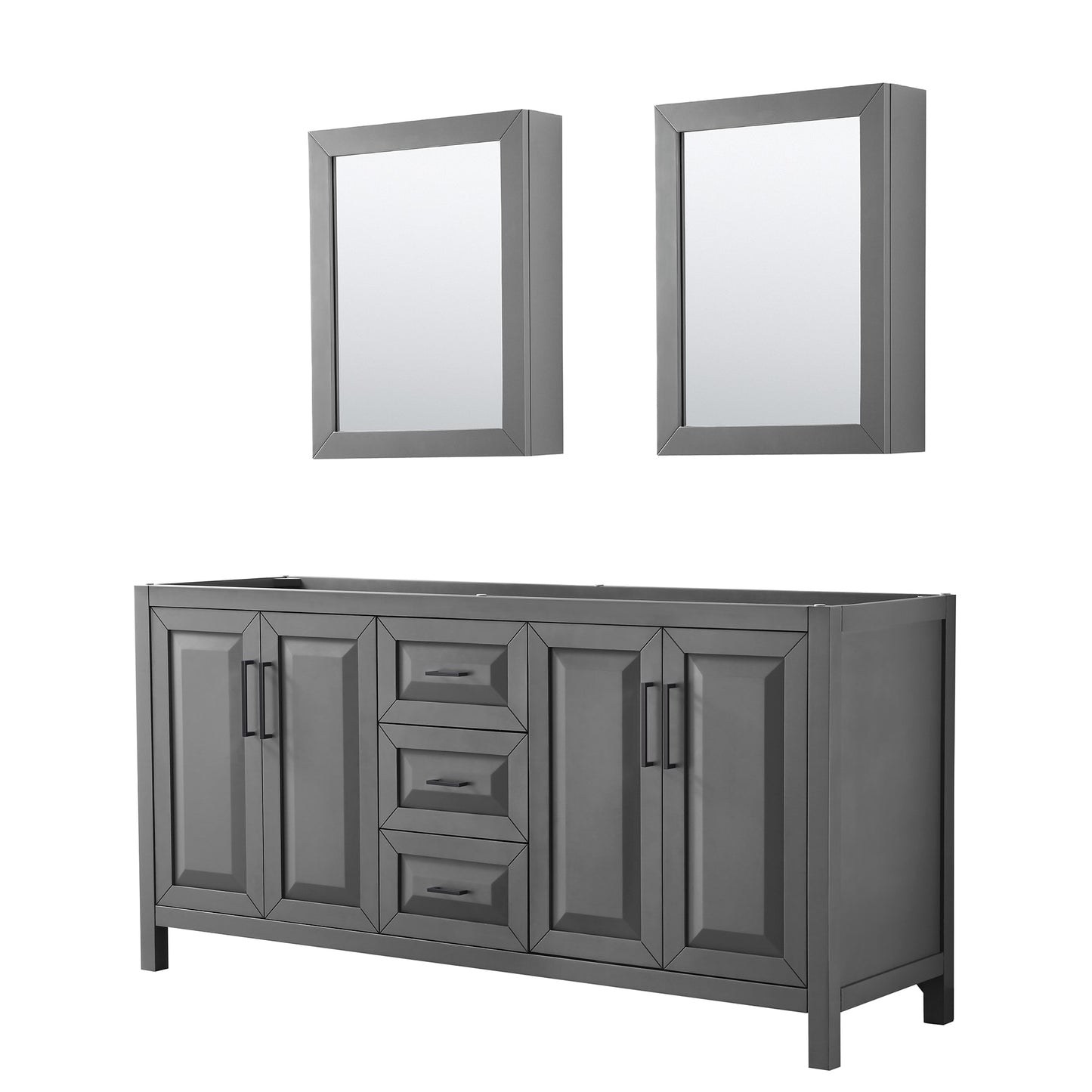 Daria Bathroom Vanity Cabinet 72 inch Double Sink