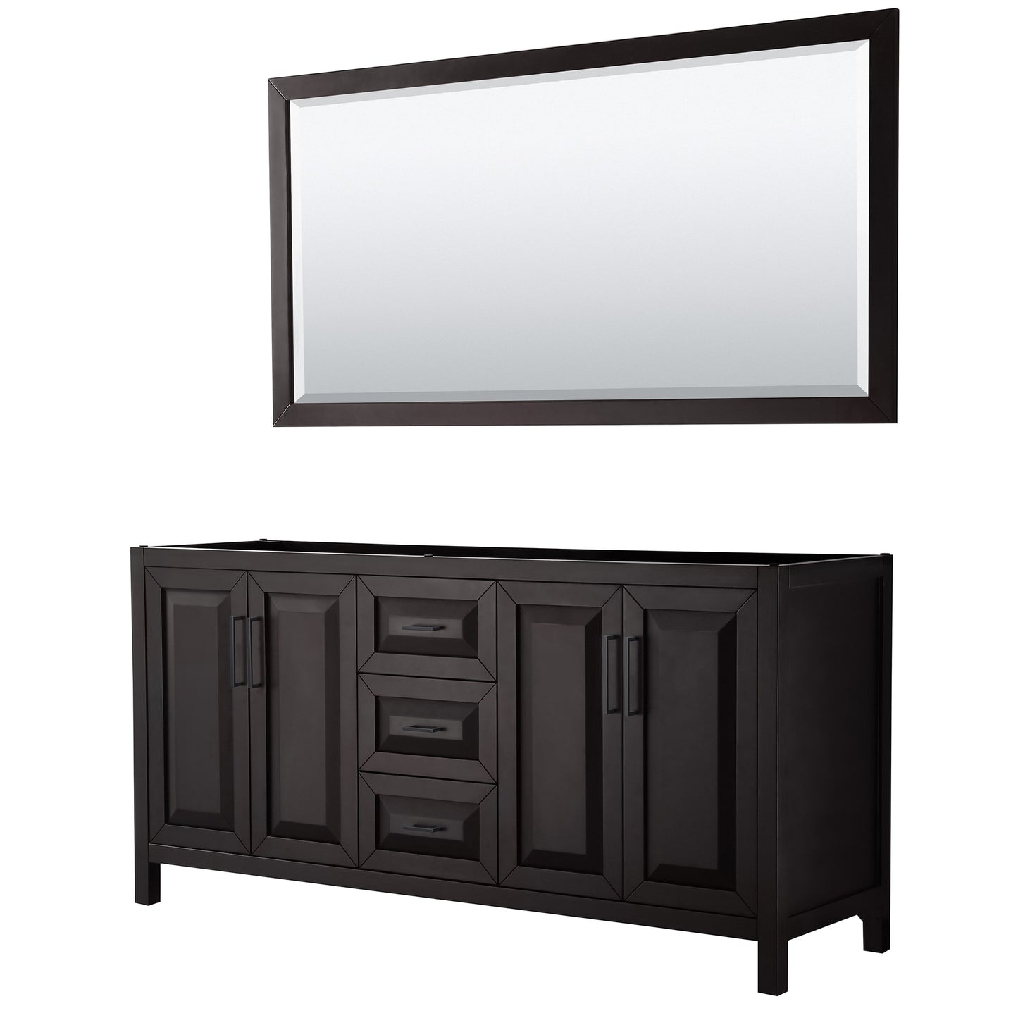 Daria Bathroom Vanity Cabinet 72 inch Double Sink