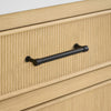 Custom image for Scandinavian Oak with Matte Black Trim / White Quartz / No Mirror