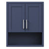 Custom image for Dark Blue with Brushed Nickel Trim