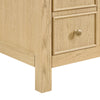Custom image for Scandinavian Oak with Satin Bronze Trim / No Mirror
