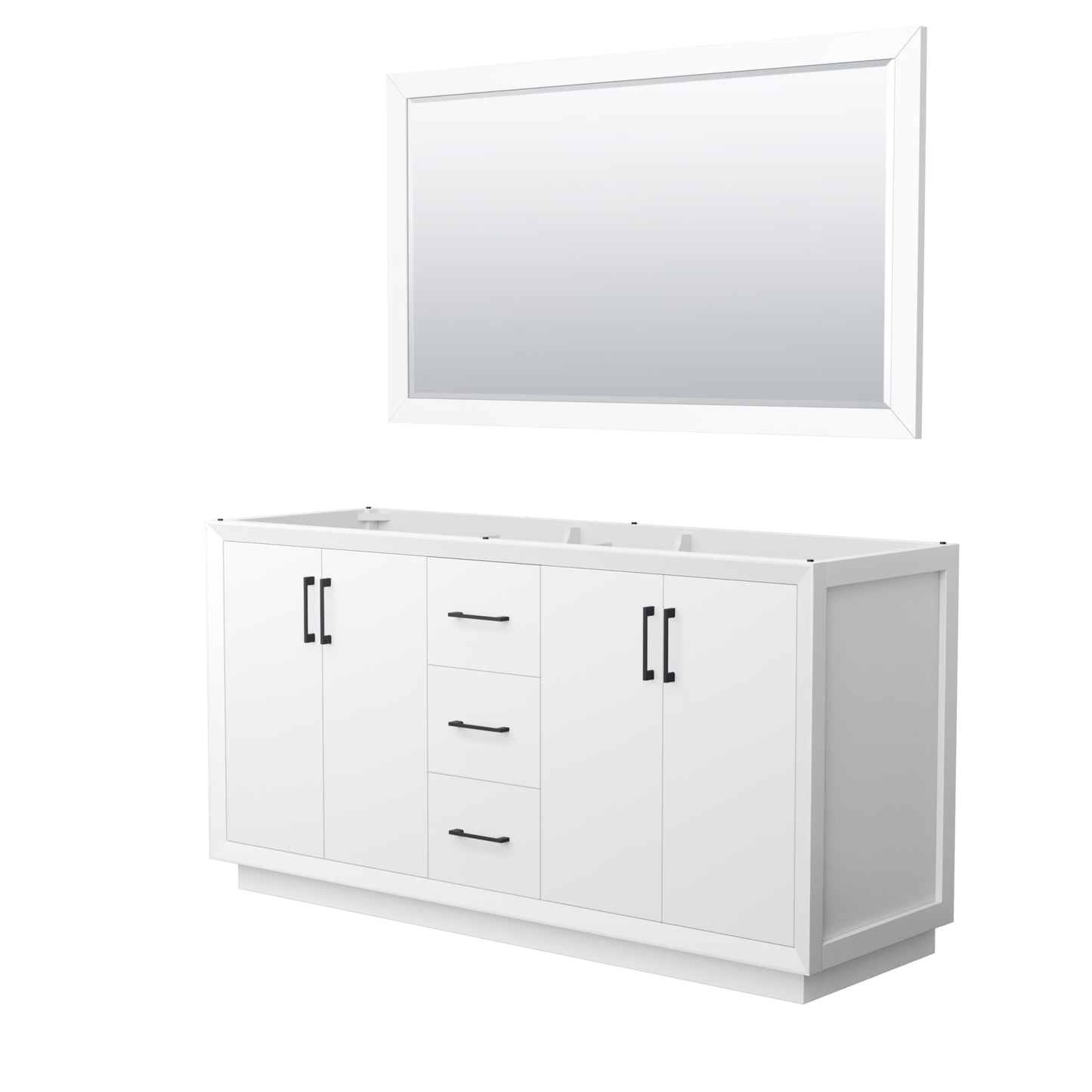 Strada Bathroom Vanity Cabinet 66 inch Double Sink