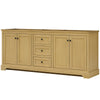 Custom image for Honey Oak with Matte Black Trim / No Mirror