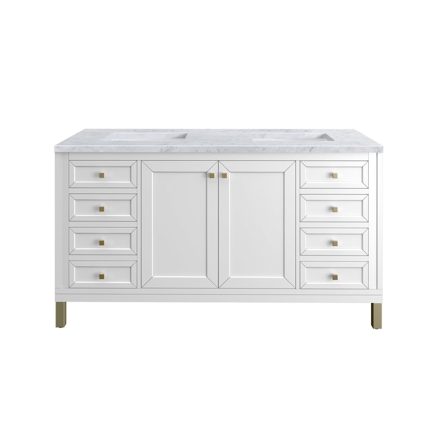 Chicago 60" Double Vanity