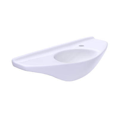 Oval Wall-Mount Bathroom Sink With Cefiontect