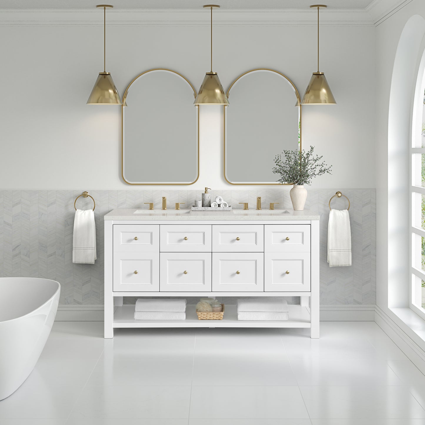 Breckenridge 60" Double Vanity