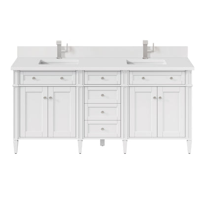 Brittany 72" Double Vanity
