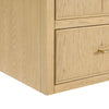 Custom image for Scandinavian Oak with Satin Bronze Trim / White Quartz / No Mirror