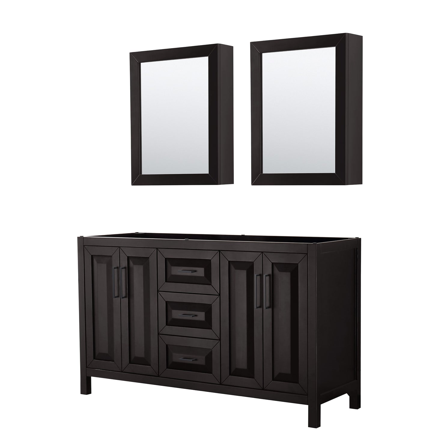 Daria Bathroom Vanity Cabinet 60 inch Double Sink